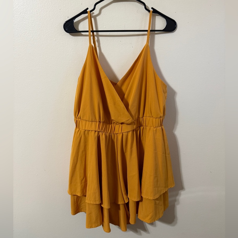 Yellow Romper Sz 0XL